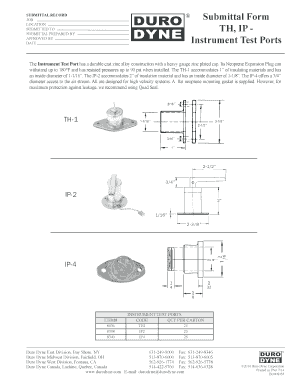 Job Submittal Form