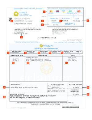Medical Billing Statement