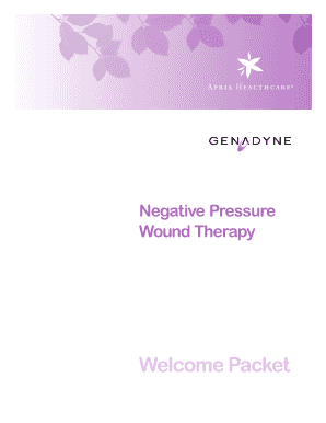 Negative Pressure Wound Therapy Patient/Caregiver Acknowledgement