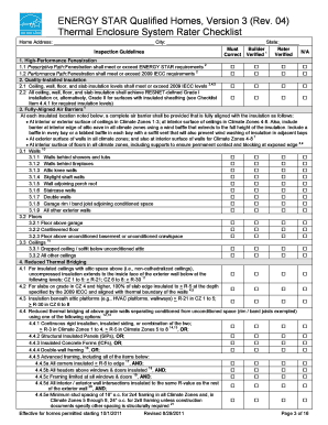 Switchgear preventive maintenance checklist pdf - 04) Thermal Enclosure System Rater Checklist Home Address: City: Inspection Guidelines Must Correct State: Builder Rater 1 Verified Verified N/A 1