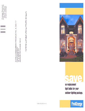 Consumer Products Order Form X-2923