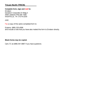 Emdeon ERA Provider Information Form