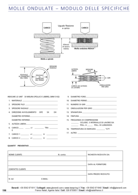 Modulo delle specifiche