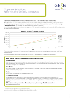 Australian Super Contribution Form