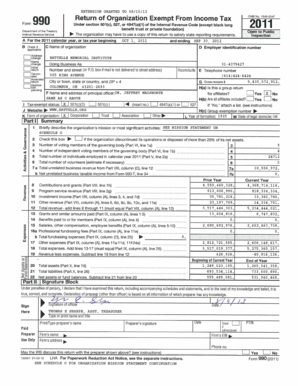 Form 990 Return of Organization Exempt From Income Tax