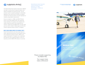 NBAA-PAC Prior Approval Authorization Form