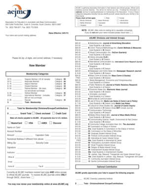 AEJMC Membership Application Form