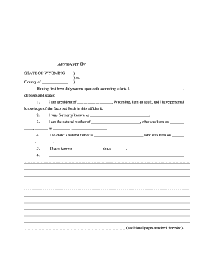 09 - Affidavit of Good Standing - Mother - lawyoming