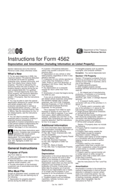 Instructions for Form 4562