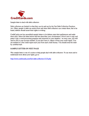 Debt Validation Request Letter