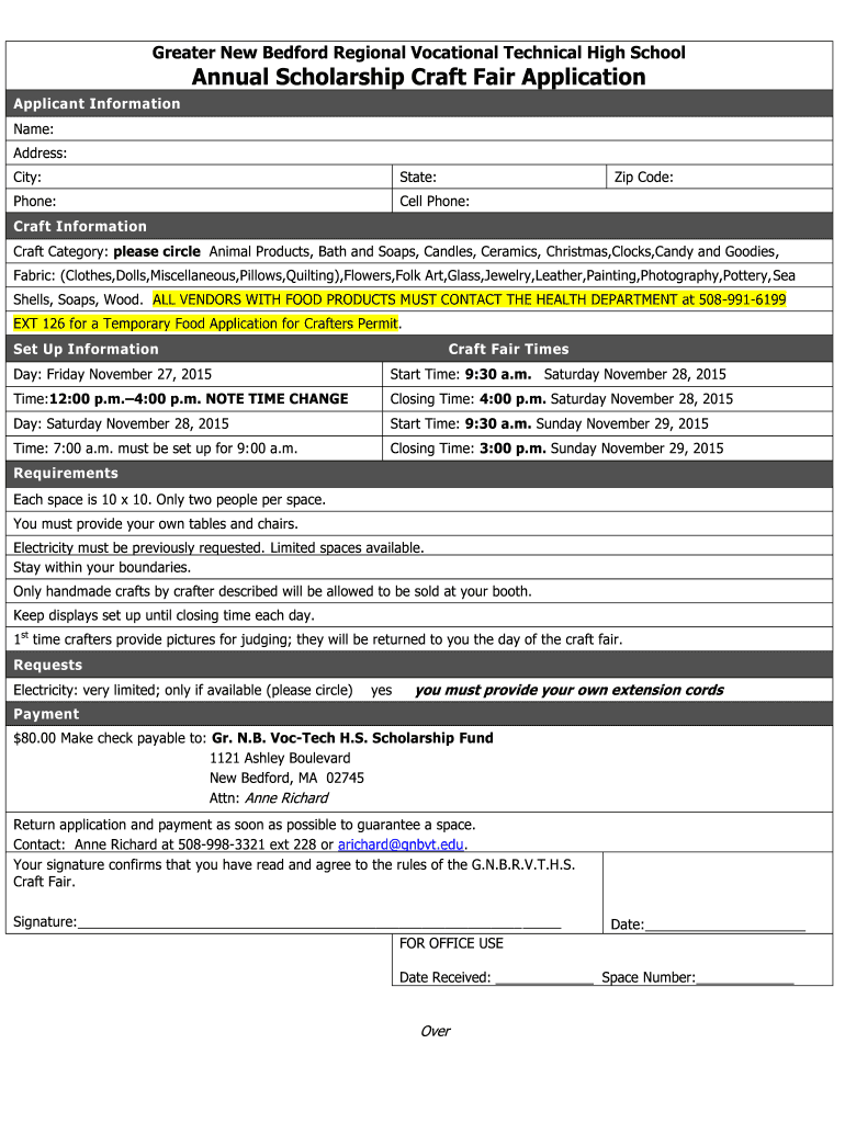 greater new bedford voc craft fair Preview on Page 1