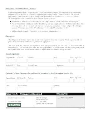 Financial Obligation Agreement