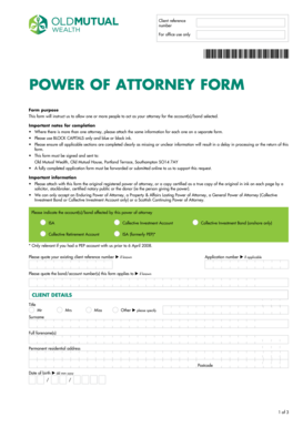 UK Power of Attorney Form