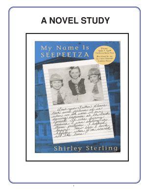 Novel Study Project Guide