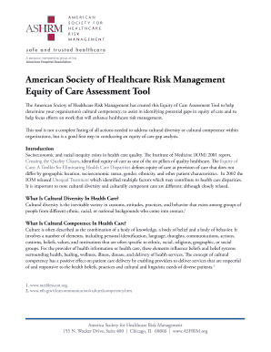 Equity of Care Assessment Tool