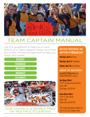 Team Captain Manual