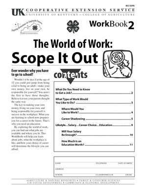 Career Exploration Workbook