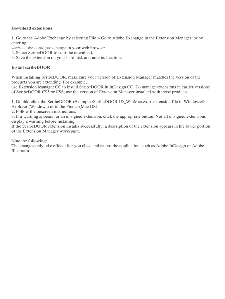 Fillable Online Download extensions Fax Email Print pdfFiller