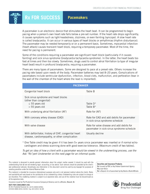 Pacemaker Underwriting Request Form