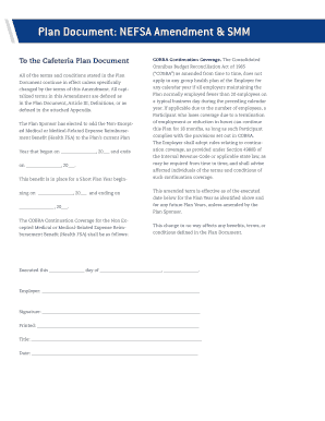 COBRA Continuation Coverage Amendment