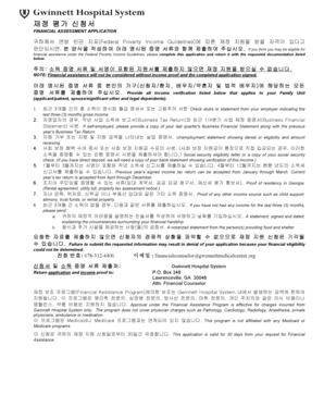 Financial Assessment Application