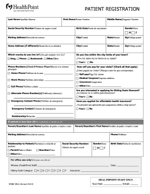 Patient Registration Form