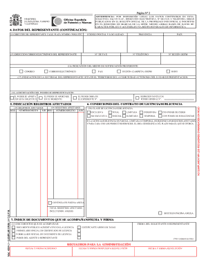 Formulario de Solicitud de Licencia de Marca