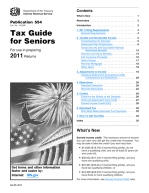 IRS Publication 554 Tax Guide