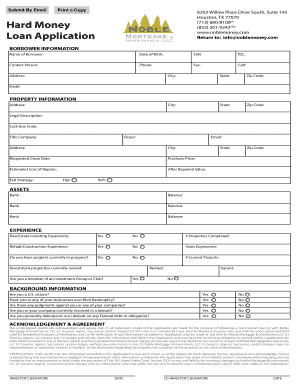 Commercial Loan Application