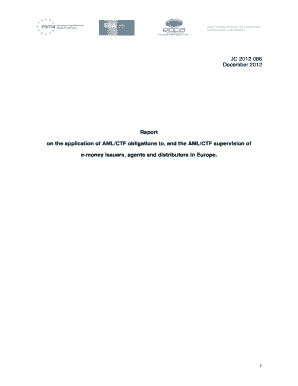 Fillable Online on the application of AML/CTF obligations to, and the ...