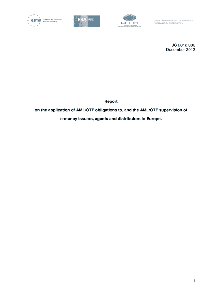 Fillable Online on the application of AML/CTF obligations to, and the ...