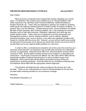 Annual Wellness Visit Form