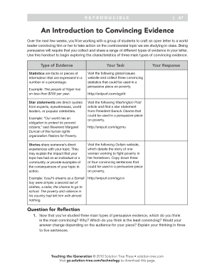 An introduction to Convincing evidence - Solution Tree