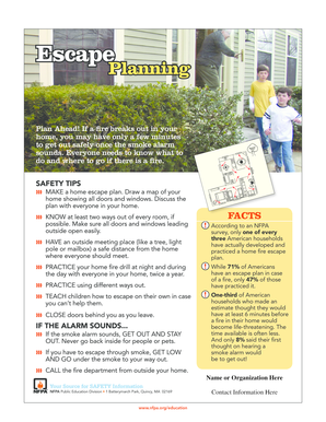 Fire Safety Plan Template - Township of Severn