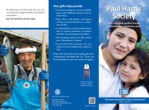 Paul Harris Society Membership Application