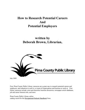 Career Research Guide