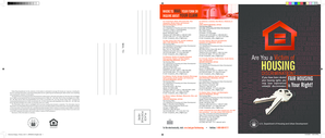 HUD Fair Housing Discrimination Complaint Form