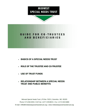 Online Handbook For Special Needs >> Printable Special Needs Trust Trustee Responsibilities Fill Out Online Handbook For Special Needs >> Printable Special Needs Trust Trustee Responsibilities Fill Out