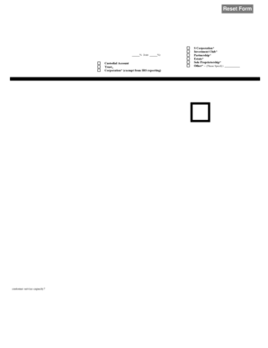 Investment Account Application Form