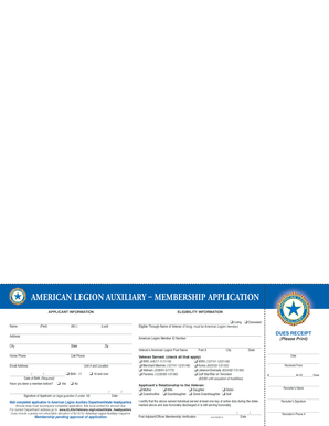 American Legion Membership Application