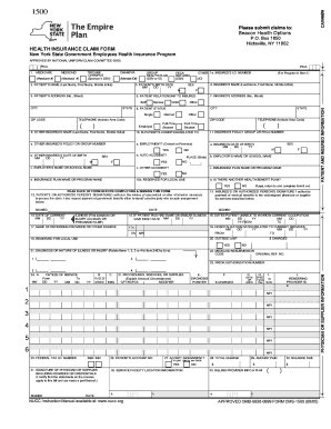 Health Insurance Claim Form