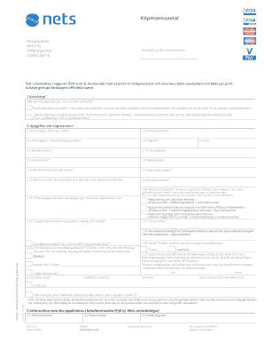 Merchant Agreement