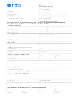 Nets Payment Terminal Service Termination Notice