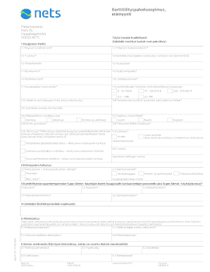 Credit Card Payment Service Agreement