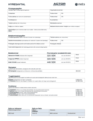 Payment Terminal Lease Agreement