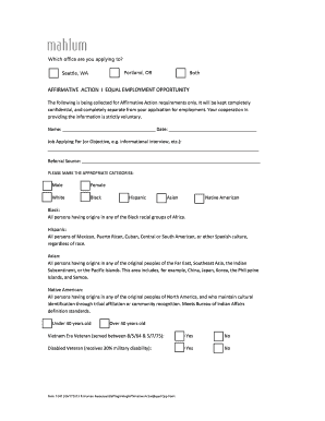 Voluntary Self-Identification of Disability Form
