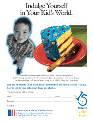 15-Minute Child Break Parent Presentation