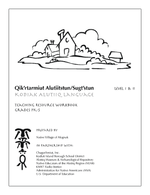 Workbook PDF - Native Village of Afognak