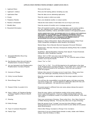 Tennessee Low-Income Home Energy Assistance Program Application