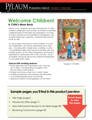 Child's Mass Book